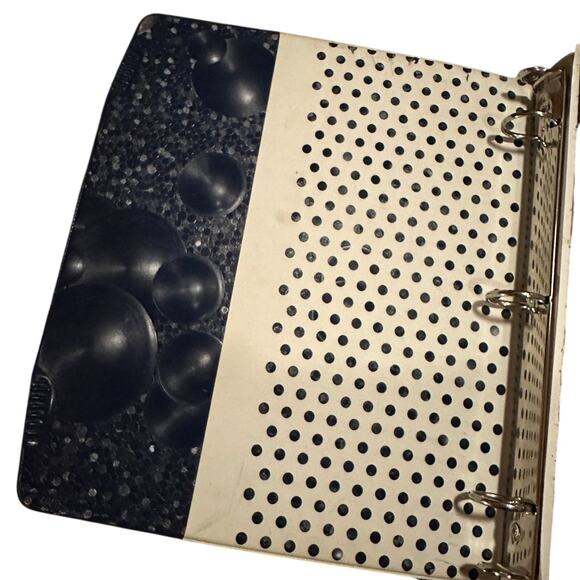 Vintage 90s atomic Trapper Keeper, Meade Designer series folder portfolio binder - Picture 5 of 9